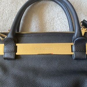 Vince camuto Black leather purse